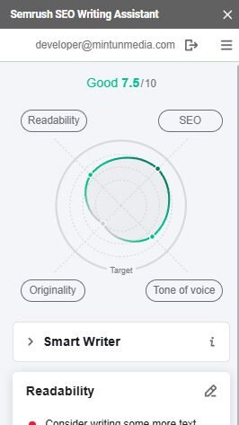 SEMrush SEO Google Drive Extension